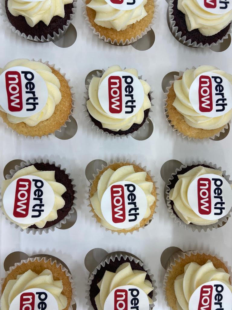 Branded Cupcakes - Sweet On Cup Cakes