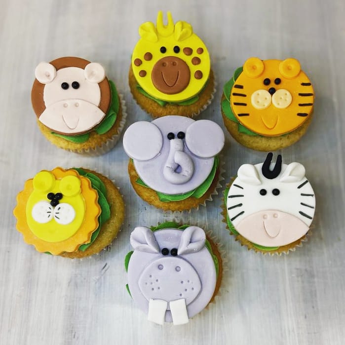 Animal Cupcakes - Sweet On Cup Cakes