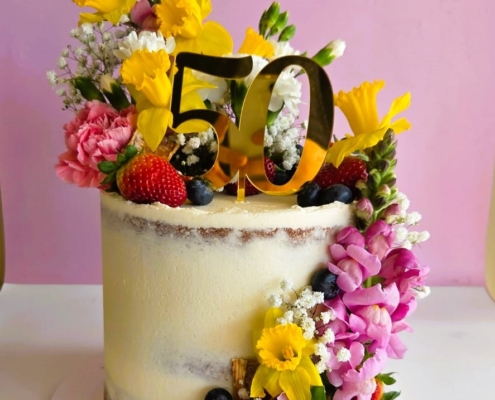 flower cake