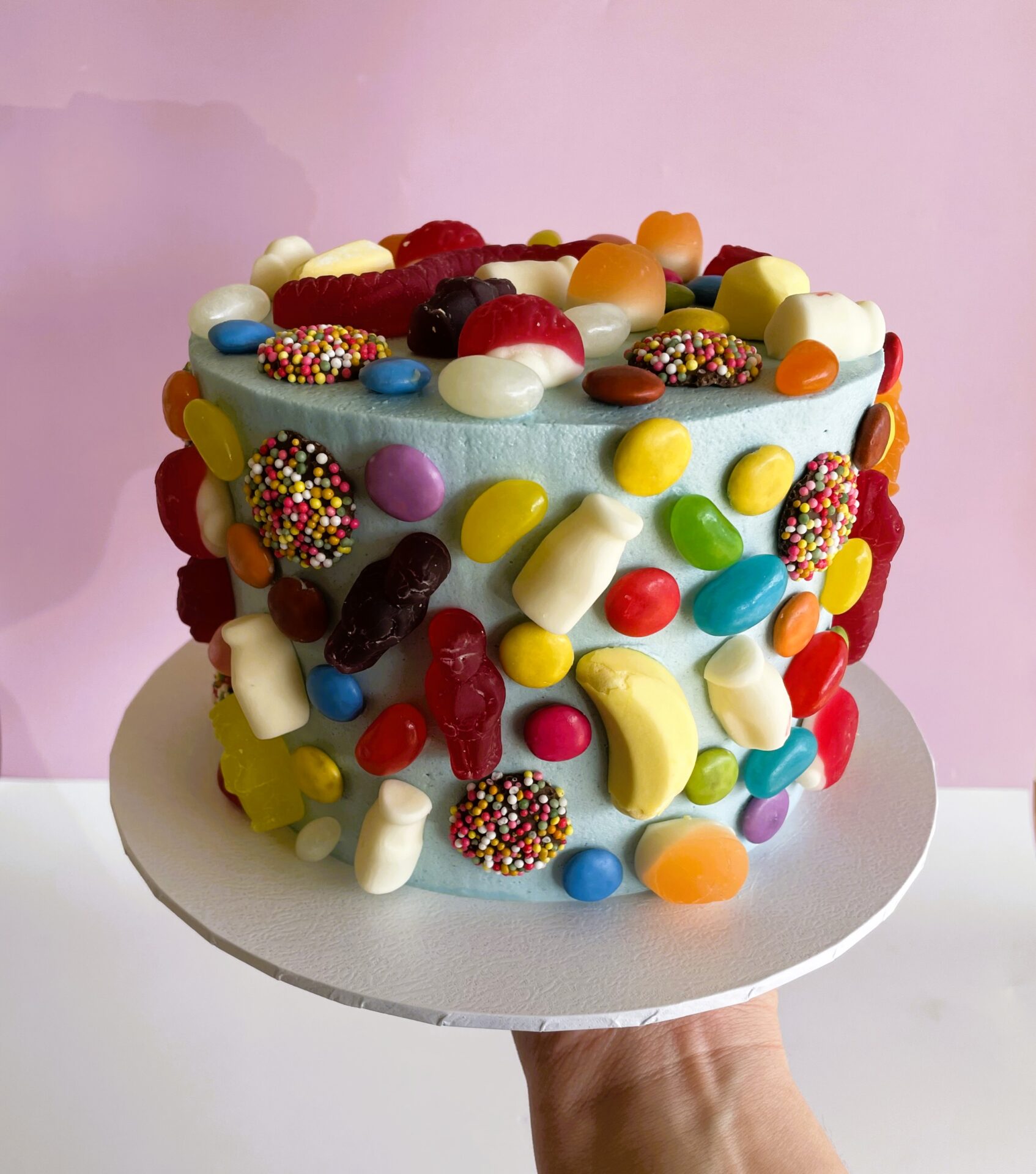Allen's Party Mix Cake - Sweet On Cup Cakes